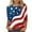 Multicolor-9, variant on VerPetridure Womens 3/4 Sleeve American Flag T-Shirts Crew Neck 4th of July Summer Graphic Tee Tops
