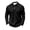 Black, variant on CCRFTGI Mens Long Sleeve Polo Shirts Fashion Casual Button Polo Tee Collared Golf Shirt Beige L