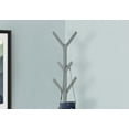 thumbnail image 2 of Monarch Specialties Coat Rack, Hall Tree, Free Standing, 8 Hooks, Entryway, 70"h, Bedroom, Metal, Grey, Contemporary, Modern, 2 of 4