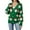 Green, variant on Arlun Christmas Cardigan Sweaters for Women Funny Santa Claus Pattern Button down Long Sleeve Outwear 2025 New Xmas Printed Open Front Loose Cozy Cardigan Coat Pink XL