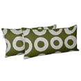 thumbnail image 2 of VargottamIndoor/OutdoorPolyester FabricLumbarPillowCover With Insert,All-Weather Waterproof Rectangular Cushion for Patio Furniture,12" x 24"Set of 2 -Geometric-66, 2 of 6