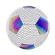 thumbnail image 2 of Pelota de baloncesto DYNWAVEMX Balón de fútbol holográfica color blanco tamaño 4, 2 of 8