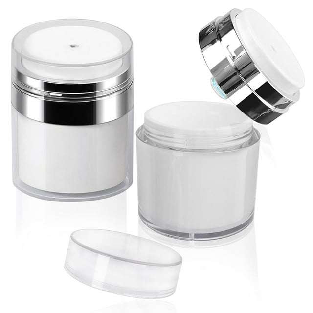 Tarro con bomba Airless Mluchee de 30 ml (paquete de 2) para el cuidado de la piel