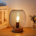 thumbnail image 4 of Metal Rechargeable Cordless Accent Table Lamp 6-Inch, 4 of 8