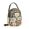thumbnail image 7 of FORMRS Crossbody Bag for Women Quilted Travel Shoulder Cell Phone Purse with Chain Strap Handbag, Sunny Blooms, 7 of 7