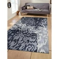 thumbnail image 1 of Rugsotic Carpets USNS3301K1431A1 3 x 5 ft. Hand Knotted Silk Abstract Area Rug - Gray White, 1 of 1