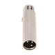 thumbnail image 5 of Conector adaptador de extensión de micrófono de Audio, conector XLR macho a hembra de 3 pines, 2 uds., 5 of 5