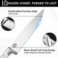 thumbnail image 2 of Juego de cuchillos KnifeSaga de 15 piezas de acero japonés de alto carbono, 2 of 8