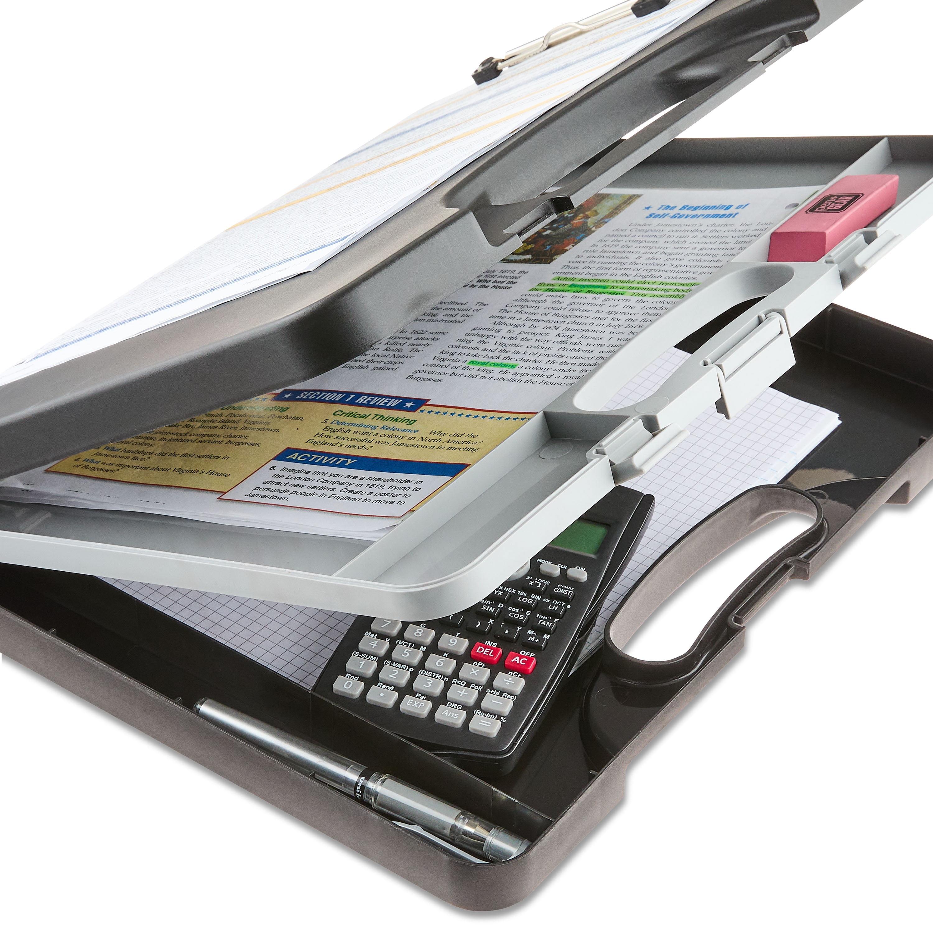Pen+Gear Two Sided Clipboard for Exams, Work & School