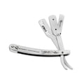 thumbnail image 3 of (6 pack) Ruvanti Straight Edge Razor for Professional Barbers, Best for Salon and Home Use - for Men's Shave (Silver), 3 of 9