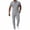 Gray Set for Men, variant on Men's Suit Set Loose With Pockets Solid Pattern Ideal For Outdoor Sports And Weekend trips Gray M