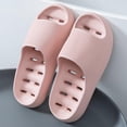 thumbnail image 2 of BRGZLK Perforated EVA Bath Slippers For Women Summer Home Shower Non Slip Cushioned Thick Sole Breathable Open Toe Casual Indoor Outdoor, 2 of 7