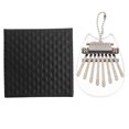 thumbnail image 2 of 1 Ensemble Piano à Pouce Huit Touches Kalimba Instrument de Musique Portable (Transparent), 2 of 8