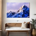 thumbnail image 3 of Elephant Stock Mt Everest Summit Wall Art - Horizontal Canvas Wall Art - Living Room Wall Decor - Nature Canvas - Blue And Purple Decor - 51" x 34", 3 of 8