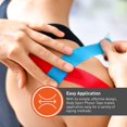 thumbnail image 3 of Soporte Physio Tape Body Sport de 5,1 cm x 5 m, color rojo, 3 of 9