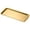 Gold, variant on 1 Pcs Rectangular Decorative Metal Tray, Rectangular Food Serving Platter, Rectangular Serving Platters Multipurpose for Kitchen,Party Organizer Tray for Buffet Brushed Nickel