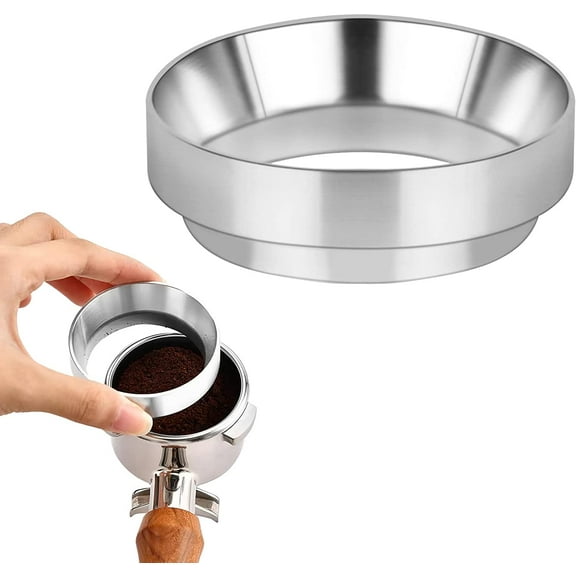 Dosing funnel for espresso machines, 51 mm dosing funnel coffee maker