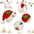 thumbnail image 6 of Christmas Decorations Christmas Gift Plush Santa Hat , Funny Christmas Hats For Children & Adults Christmas Hat , Xmas Holiday Hat,Unisex Velvet Classic Santa Hat For Christmas New Year Savings, 6 of 6