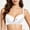 White, variant on Womens Blue Lace Underwire Bra Demi Cup Non Padded C D E Soft Daily Wear,Size 100D