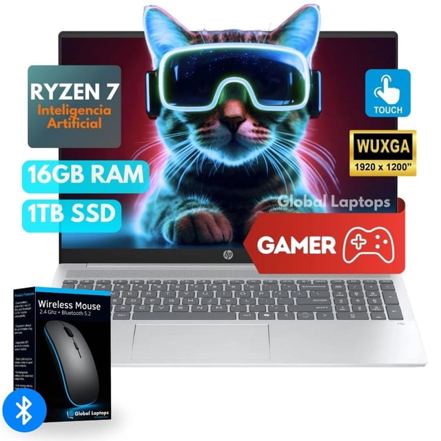 Notebook HP Omnibook Ryzen AI 7 350 1TB SSD 16GB RAM 16 WUXGA