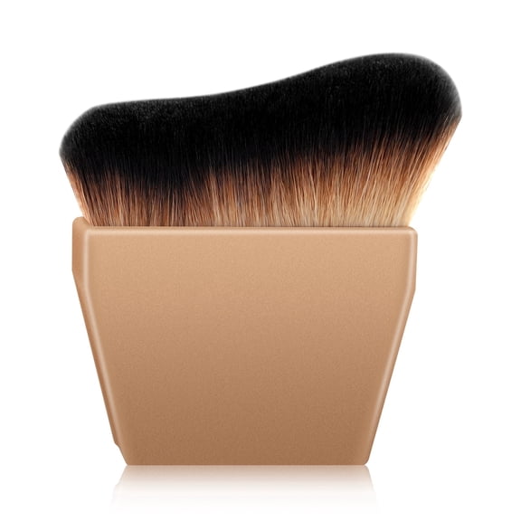Tanning Brush for Body and Face – Self Tanning Brush for Legs & Arms – Body Makeup Brush for Self Tanning Mousse & Lotion – Soft Synthetic Rose Gold