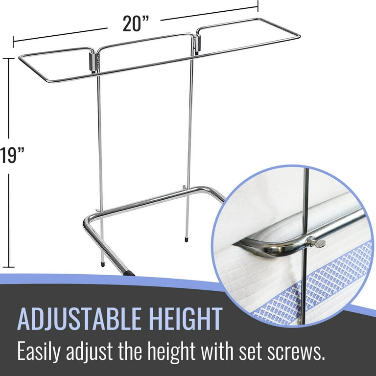 DMI Blanket Lifter Support Bar with Adjustable Frame Keeps Blankets and Sheets from Pressing on Body to Relieve Pressure and Temperature