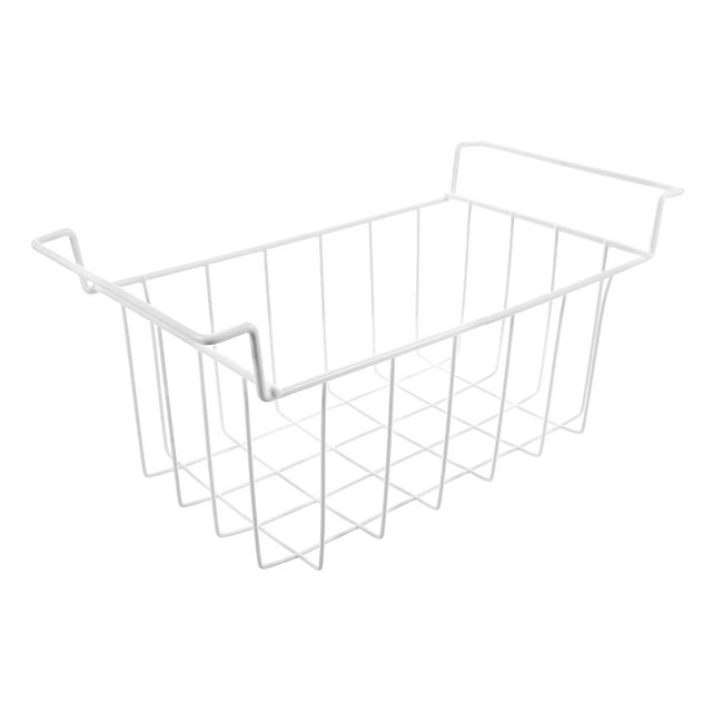 Miangastore Metal Wire Freezer Storage Basket For Chest Freezer Refrigerator Organizer Bin Deep Freezer Storage Container For Kitchen Freezer Wire Basket
