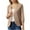 Khaki, variant on IROINNID Cardigan for Women Front Open Basic Cardigan Solid Plain All-match Jacket for Women Casual Daily Cardigans,Blue