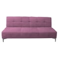 thumbnail image 3 of Sofa Cama Reclinable El Bazar Store New York Terciopelo Rosa Futón 3 posiciones Sala, 3 of 7
