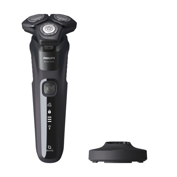 Philips Series 5000 Wet and Dry Shaver with Charging Stand, SkinIQ