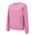 thumbnail image 3 of Bovemsi Women'S Cute Sweatshirts Fashion Casual Long Sleeve Pullover Comfort Tops for Women Trendy Pink L, 3 of 4