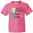 thumbnail image 3 of Inktastic 100 Magical Days of School with Blue Mermaid and Fish Youth T-Shirt, 3 of 5