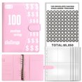thumbnail image 1 of 100 Envelopes Challenge Binder  Money Saving Challenge Budget Binder with Cash Envelopes  Savings Challenge Book - Easy & Fun Way to Save $5 050  Money Saving Binder for Budgeting & Savin, 1 of 6