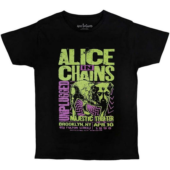 Alice In Chains Unisex T-Shirt: Unplugged Dog (Small)