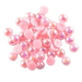 thumbnail image 2 of KLKCMS 100 Pieces Half Pearl Bead Flat Back 8mm Scrapbooking for DIY Craft pink, 2 of 9