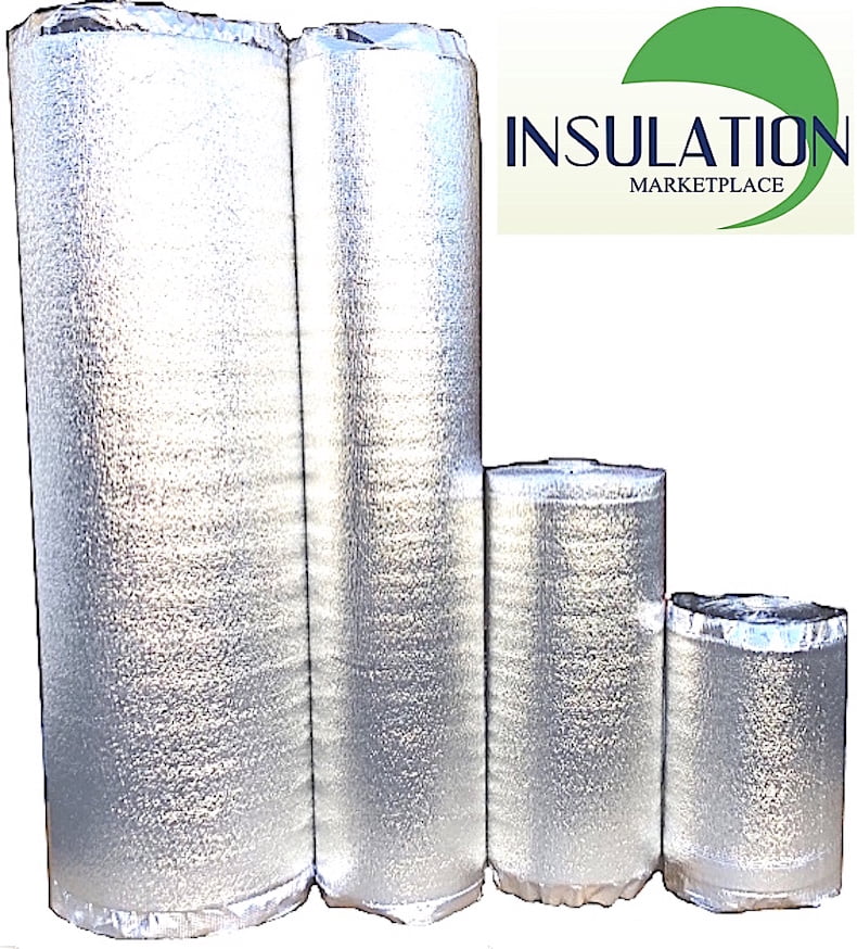 1 8 Inch 16inch X 10ft Reflective Foam Core Insulation Roll Radiant Barrier White Foil Faced Solid Vapor Barrier Warehouse Building Commercial Residential R7 21 Nasatech 3mm Hardware Tools Home Improvement Rayvoltbike Com