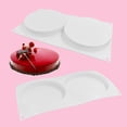 thumbnail image 3 of Sugarcraft Mould Christmas Flat Cylinder Shape Cookie Christmas Baking Gift Silicone Cake Plunger Cutter, 3 of 5
