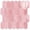 Pink, variant on DEWOO 10-Sheet Hexagon Peel and Stick Backsplash for Kitchen, New Upgrade Premium Extra Thicker Design 3D Self Adhesive Wall Tiles, Large Stick on Tiles for Kitchen and Bathroom (12" x 12")
