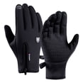 thumbnail image 2 of Guantes de Nieve a Prueba con Calor de Cremallera Mantener para Negro Sunnimix Guantes de snowboard, 2 of 8
