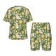 thumbnail image 1 of Balery Happy Easter Conjunto de Pijama Infantil de Manga Corta con Estampado – Ropa de Dormir de Algodón Suave-Medium, 1 of 6