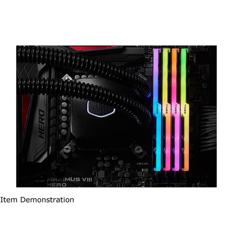 メモリー G.SKILL F4-3600C18Q-128GVK 128GB 32GBx4 F4-3600C18Q-128GVK - Overview - G.SKILL International