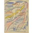 thumbnail image 2 of Edvard Munch 14x18 Gold Ornate Wood Frame and Double Matted Museum Art Print Titled - Untitled 9, 2 of 4
