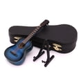 thumbnail image 1 of Mini Guitare Exquise avec Support et pour les Amateurs de Décoration d'Affichage de Cas, 1 of 5