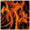 thumbnail image 1 of Picture-Tiles.com: Fire Ceramic Tile Wall Mural WAL500606-55XL. 60"W x 60"H using (25) 12" x 12" Ceramic Tiles-Satin Finish, 1 of 3