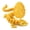 Silk gold, variant on 1set 7cm Egg+17cm Dragon 3D Printed Rose Dragon Egg Gemstone Dragon Figurines, Small Handicrafts, Gifts, And Colorful Figurines