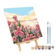 thumbnail image 3 of Child Painting Paint by Numbers Scenery Oil Painting Decorative Hanging Pic L9V7, 3 of 8