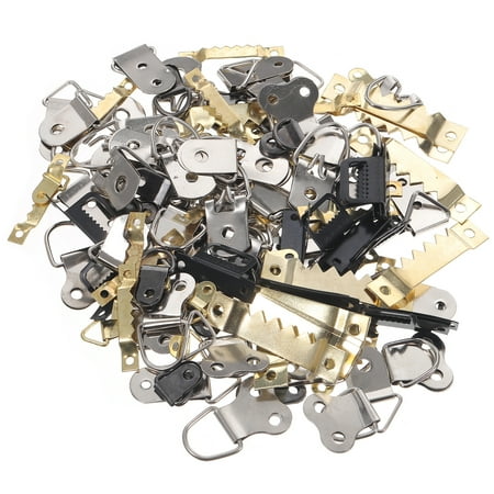 

180 Pcs Photo Frame Accessories Picture Hanging Kit Ring Poster Hanger Hook Easel Heavy Duty Clothes Rack Ordinary Iron