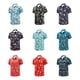 thumbnail image 5 of Camisa hawaiana de Navidad para hombre Minnieouse Azul marino XL, 5 of 6