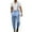 Blue, variant on Wyobmus Men's Overalls Baggy Loose Fit Workwear Jumpsuit Lightweight Adjujstable Strap Work Coveralls Straight Leg Pants With Shoulder Straps M-3X Blue