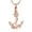 Rose gold, variant on Nautical Souvenir Stainless Steel Anchor Cremation Necklace for Ashes for Dad Memorial Urn Pendant Necklace Women Men Keepsake Jewelry